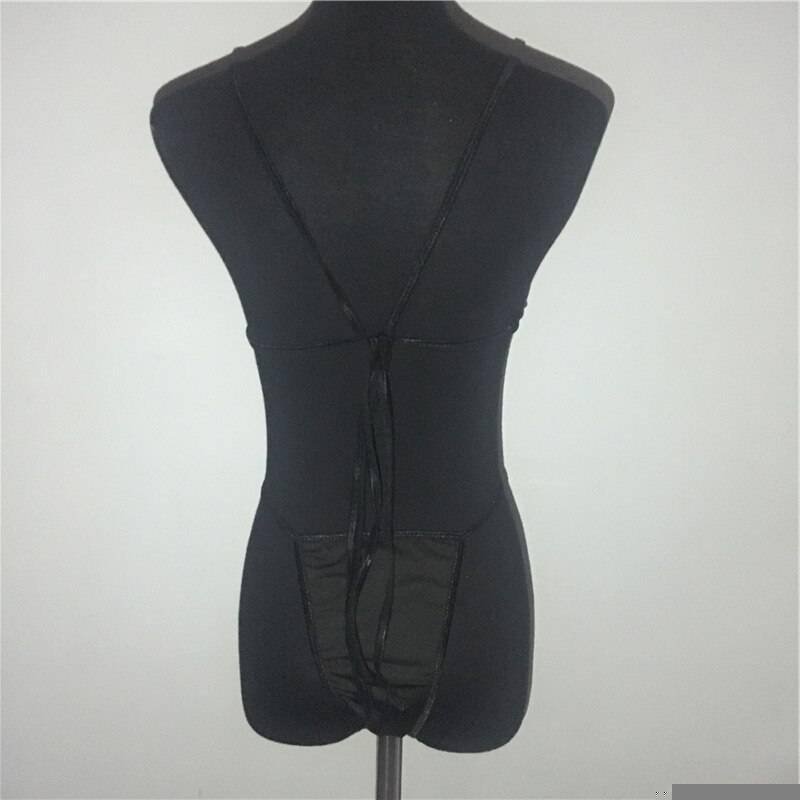 Black Glitter Rhinestones Triangle Swimsuits Lace Up Thong Bikinis Sexy Women Tight Bathing Suit Two Piece Beachwear Fashion