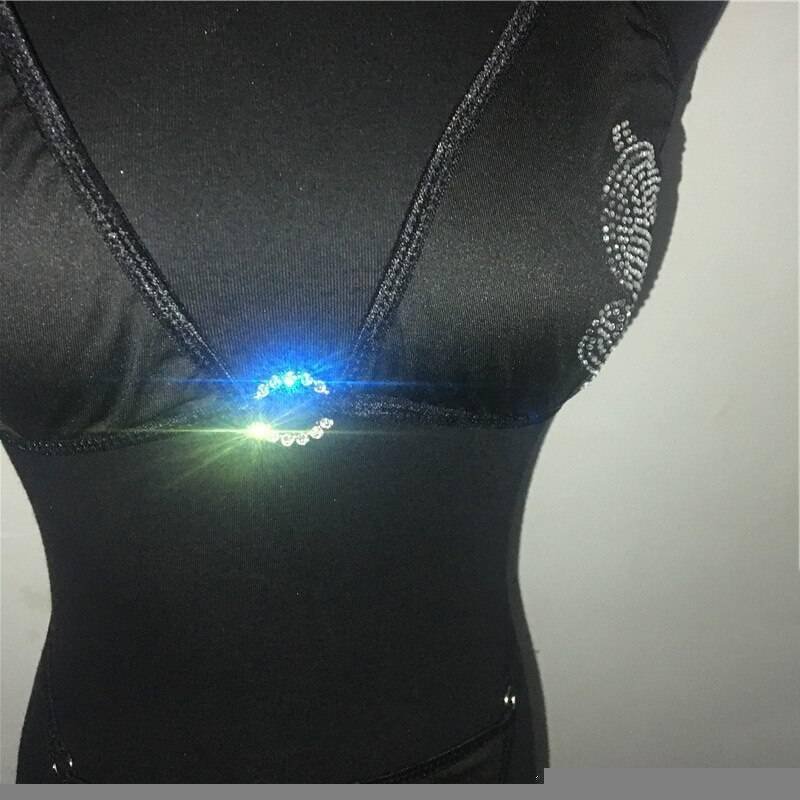 Black Glitter Rhinestones Triangle Swimsuits Lace Up Thong Bikinis Sexy Women Tight Bathing Suit Two Piece Beachwear Fashion