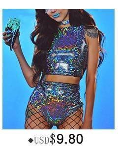 Glitter Rhinestone Fishnet 2 Piece Outfits Halter Sleeveless Crop Tops Sexy Plaid Mini Skirts Summer Women Matchiing Sets Party