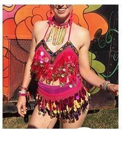 Glitter Rhinestone Fishnet 2 Piece Outfits Halter Sleeveless Crop Tops Sexy Plaid Mini Skirts Summer Women Matchiing Sets Party