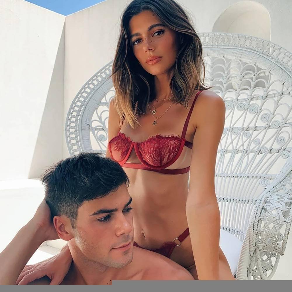 Ellolace Lingerie Women's Underwear Set Sexy Lace Erotic Lingerie Set Female Underwear Set Lace Bra Panties Underwear Women