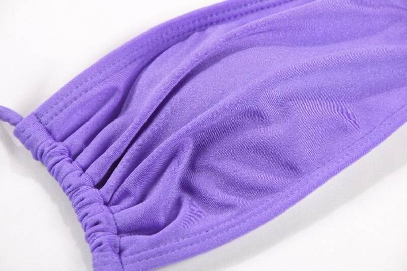 Sexy Bikini 2021 Swimsuit Women Biquini Hollow Out Bikini Set Bathing Suit Women Swimwear Solid Color Bikinis Summer Beachwear