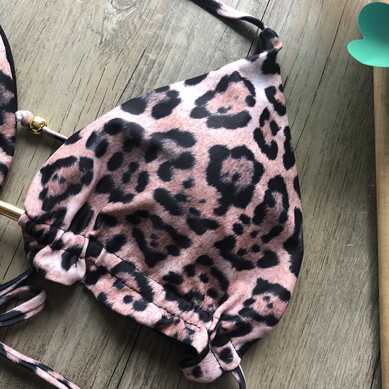 2020 Swimsuit Women's Sexy Split Printed Bikini Swimsuit Split Suit