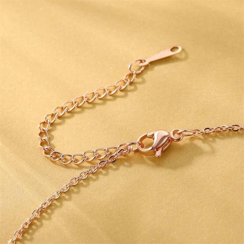 Letter Necklace 100 Languages I Love You Projection Pendant Necklace Women Jewelry Collier Femme Bijoux 2019 Best Friends Gifts